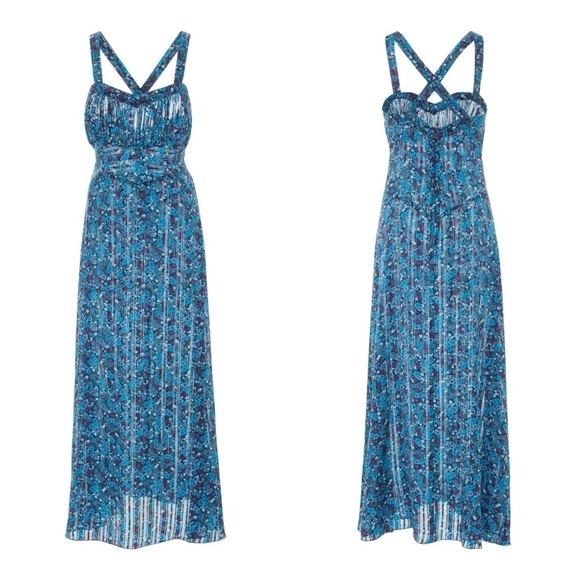 Anna Sui Chiffon Camisole Dress size 4 NWT - Picture 2 of 8